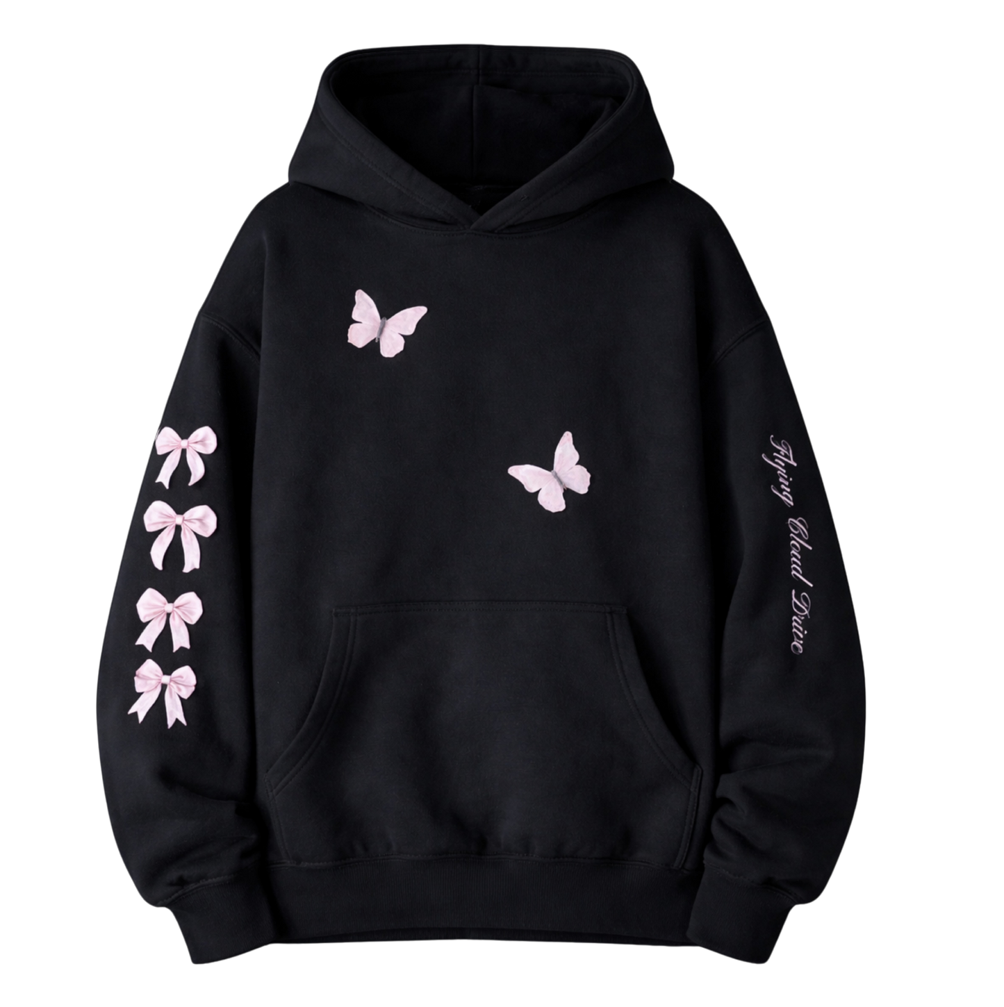 Flying cloud box fit hoodie